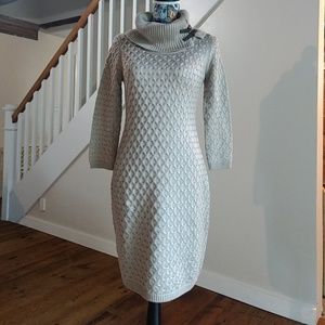 Calvin Klein sweater dress. Fawn color. Size small